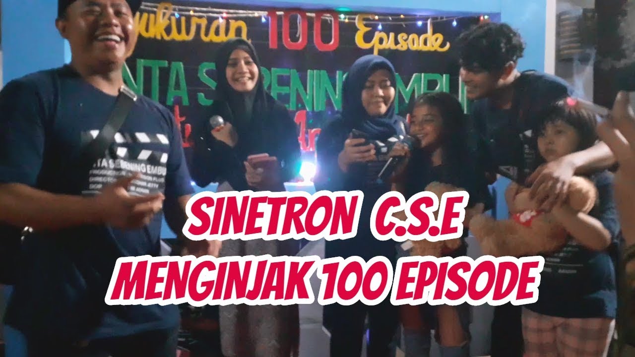 TERHARU DENGAR SUARA EMASNYA TIARA,ARDI&ISTRINYA,MAMA INTAN DI MALAM SYUKURAN 100 EPISODE C.S.E