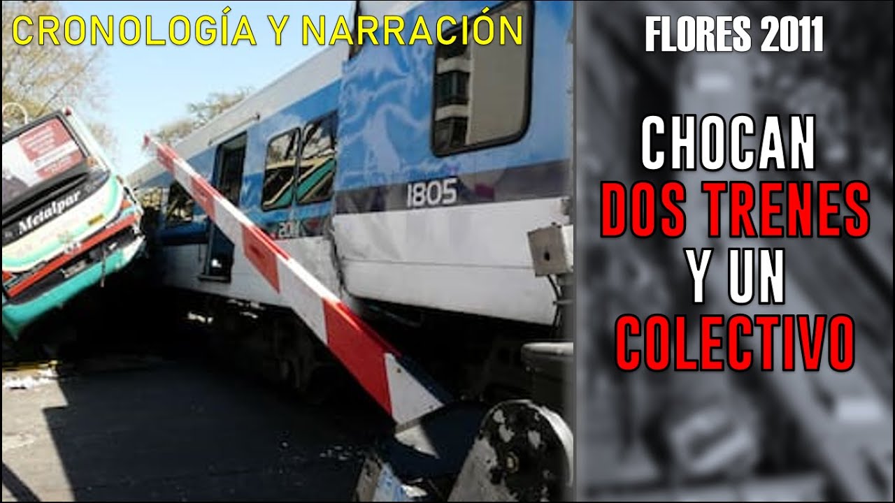 ACCIDENTE DE TRENES de Flores, Línea Sarmiento, 2011 (Cronología y Narración)