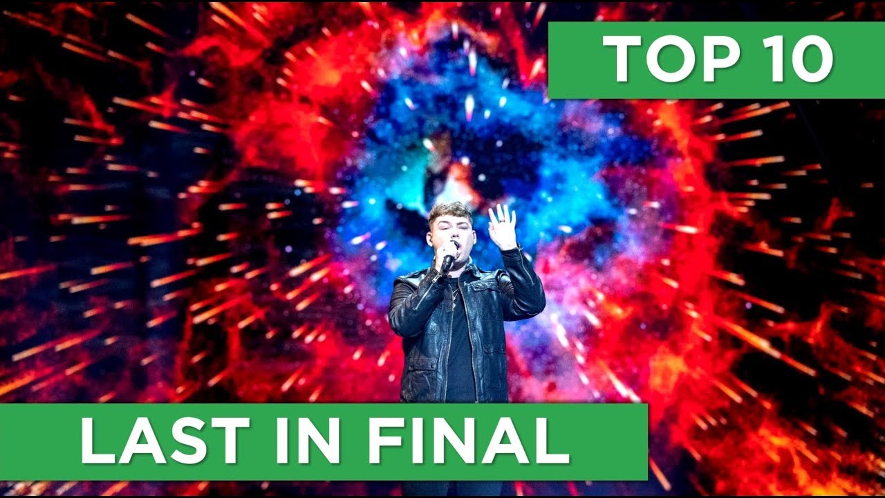 TOP 10 | Last Place in the Final (2010 - 2019)