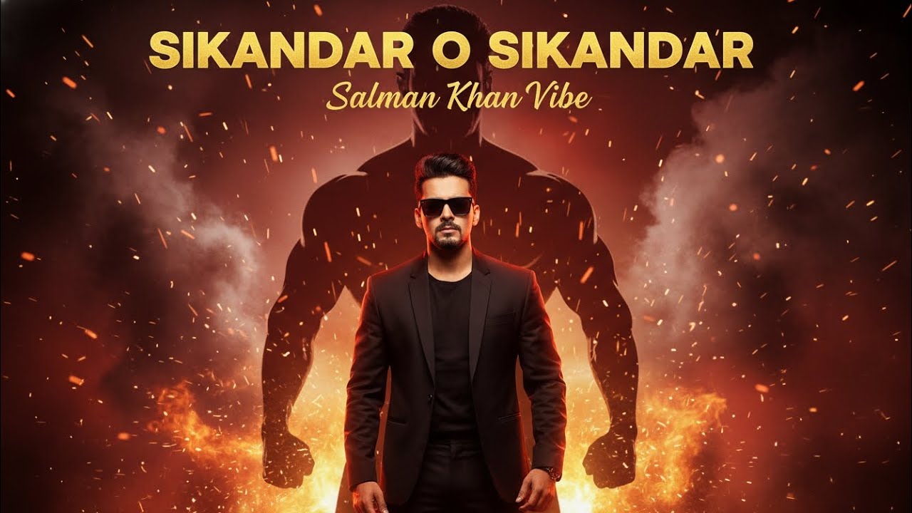 Sikandar O Sikandar (Lofi) 🌌 | Salman Khan Inspired Vibe | Hindi Chill Loop 2026