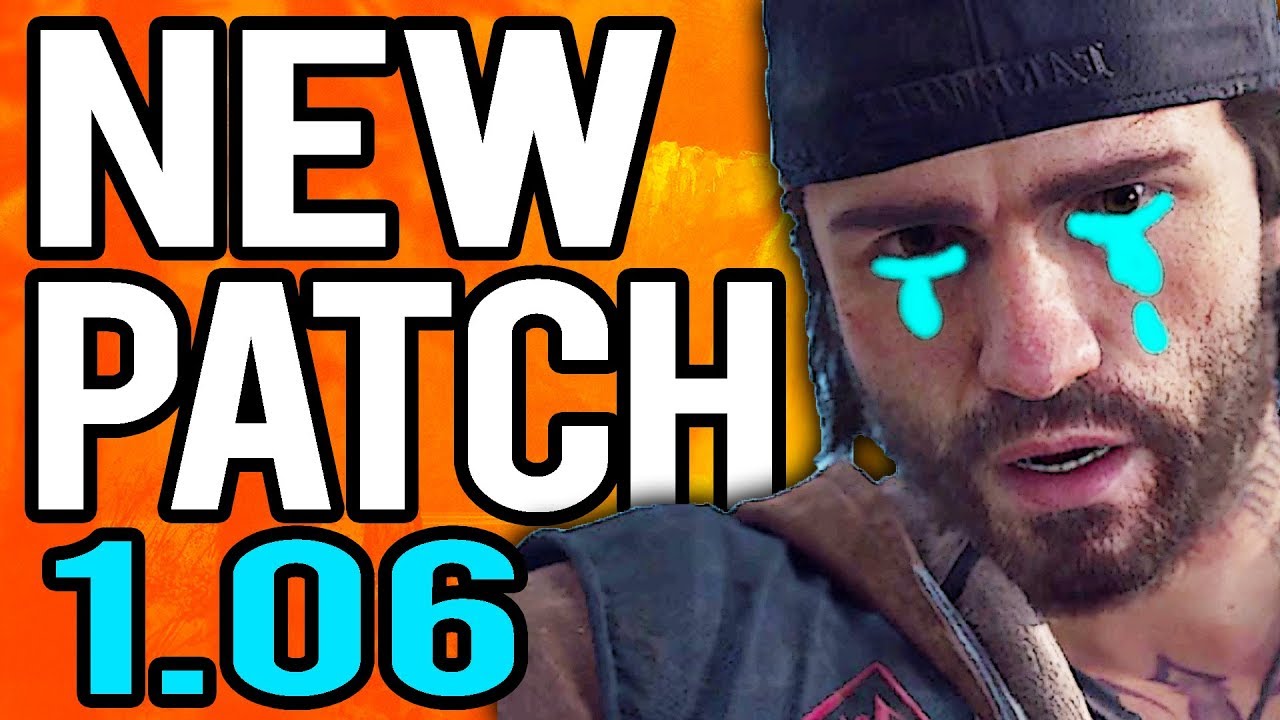 DAYS GONE &mdash; Новое обновление 1.06 (ПРОВАЛЕНО)
