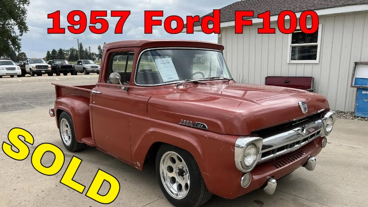 SOLD - 1957 Ford F100 - Running
