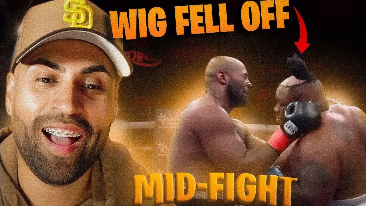 A Boxer's Wig Fell Off Mid Fight | Clip from live #30 