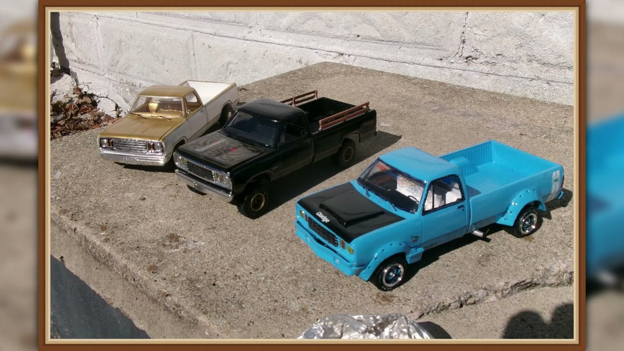 1st real build of the year 1978 dodge warlock pickup long bed custom mpc kit