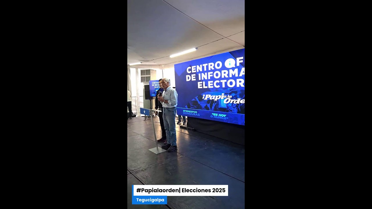 #Papialaorden| Conferencia de Prensa de Nasry Asfura, Papi a la Orden