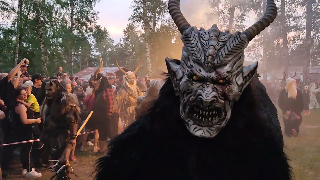 Motobraní 2024 Krampus show