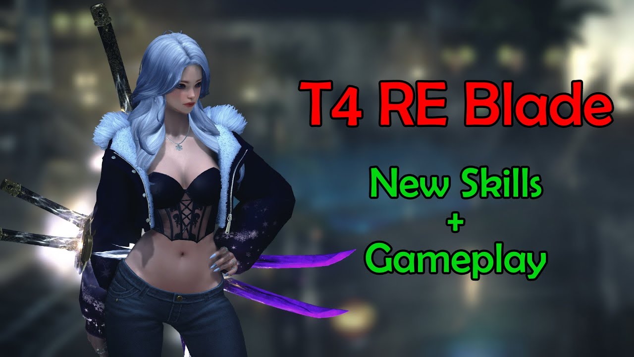 [Lost Ark] Trying RE Blade on new T4... RE Blade Gameplay