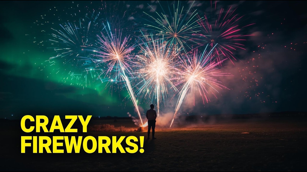 Testing Crazy Firecrackers 🎆 | Northern Lights Effect Fireworks