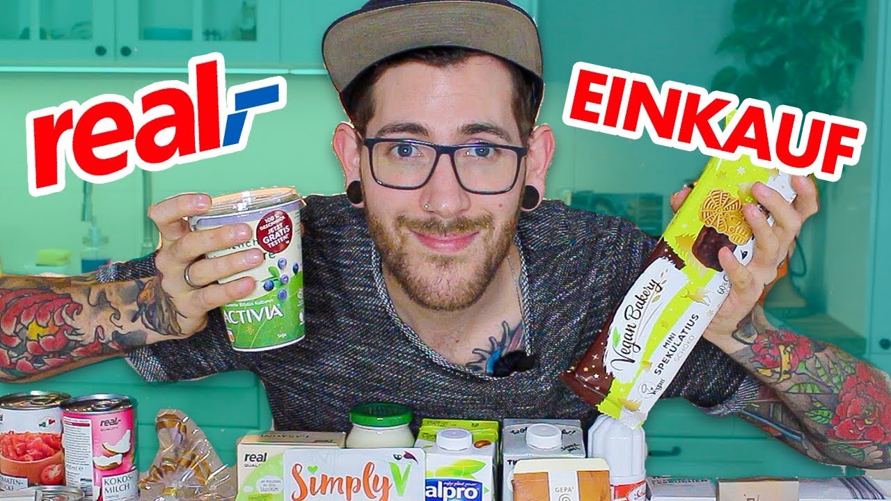 Veganer Einkauf Real - IST DAS NOCH GESUND?!