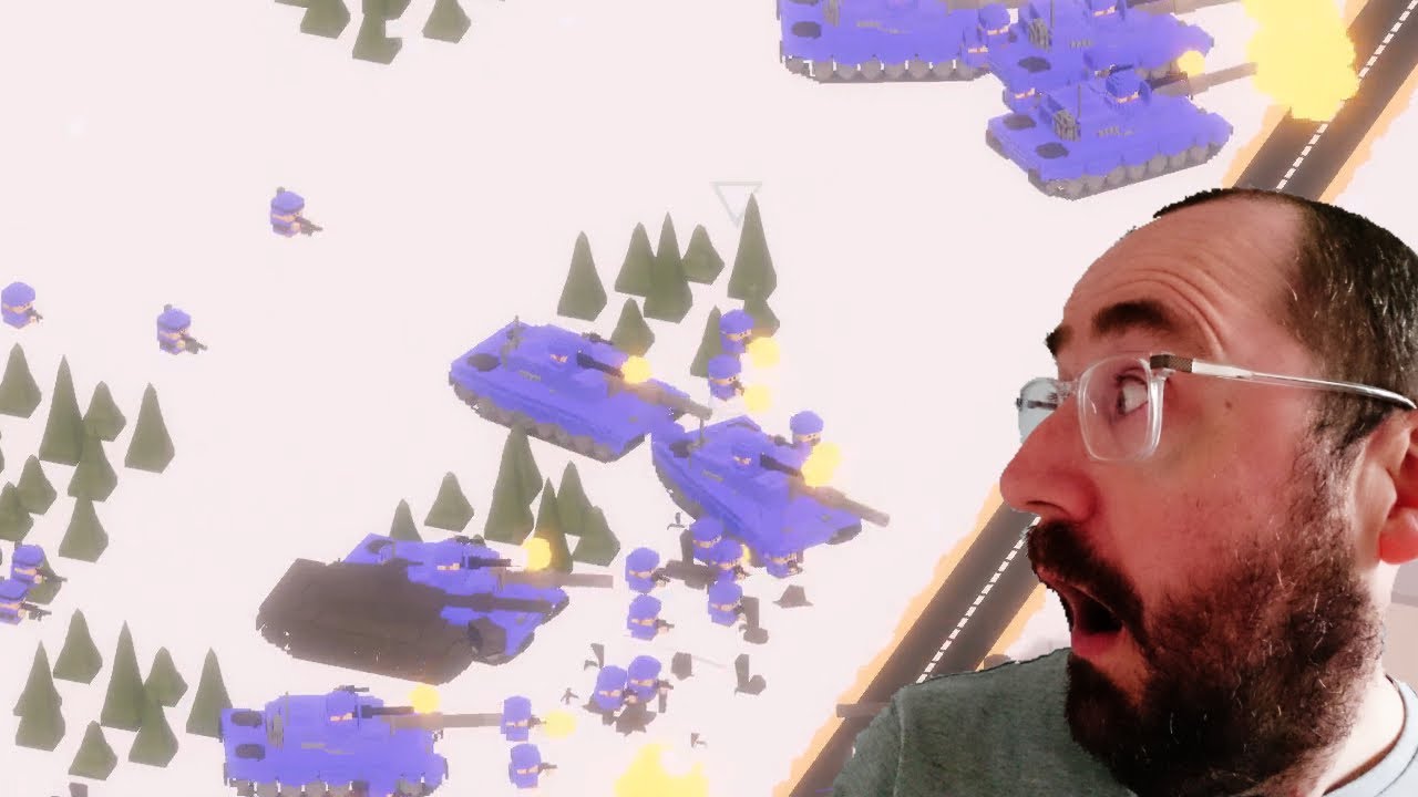 Voxel Battle Simulator gameplay ( Voxel battle simulator)