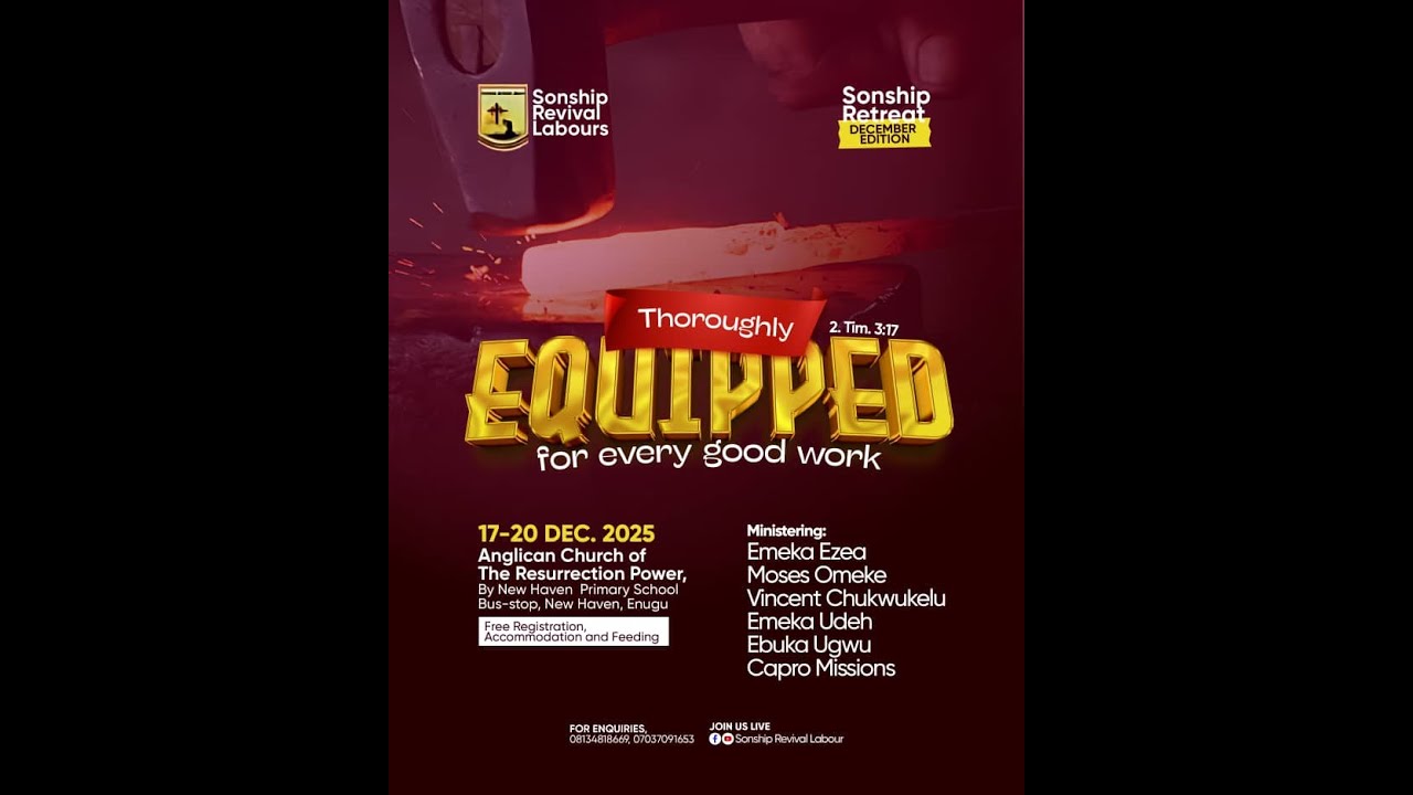 SONSHIP REVIVAL LABOURS 2025 DECEMBER EDITION EVENING SESSION DAY 3