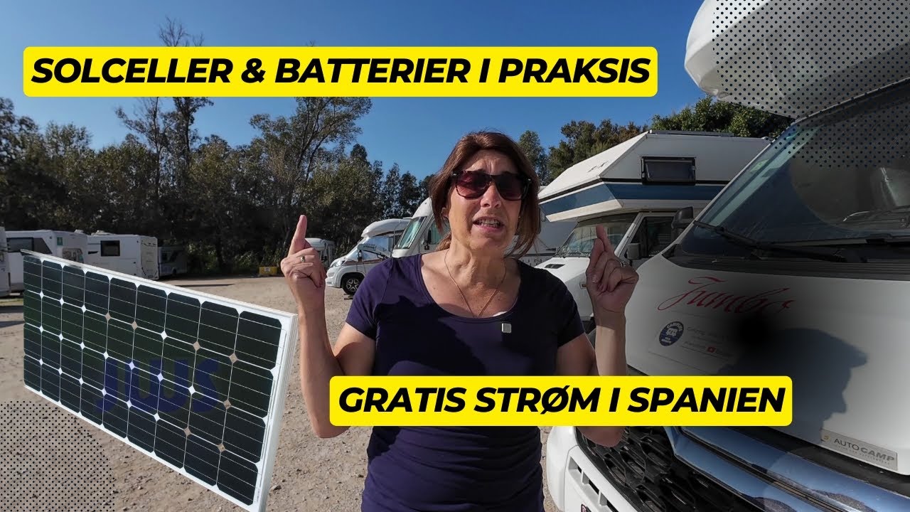 Sådan Får Vi Gratis Strøm i Spanien - Solceller & Batterier i Praksis