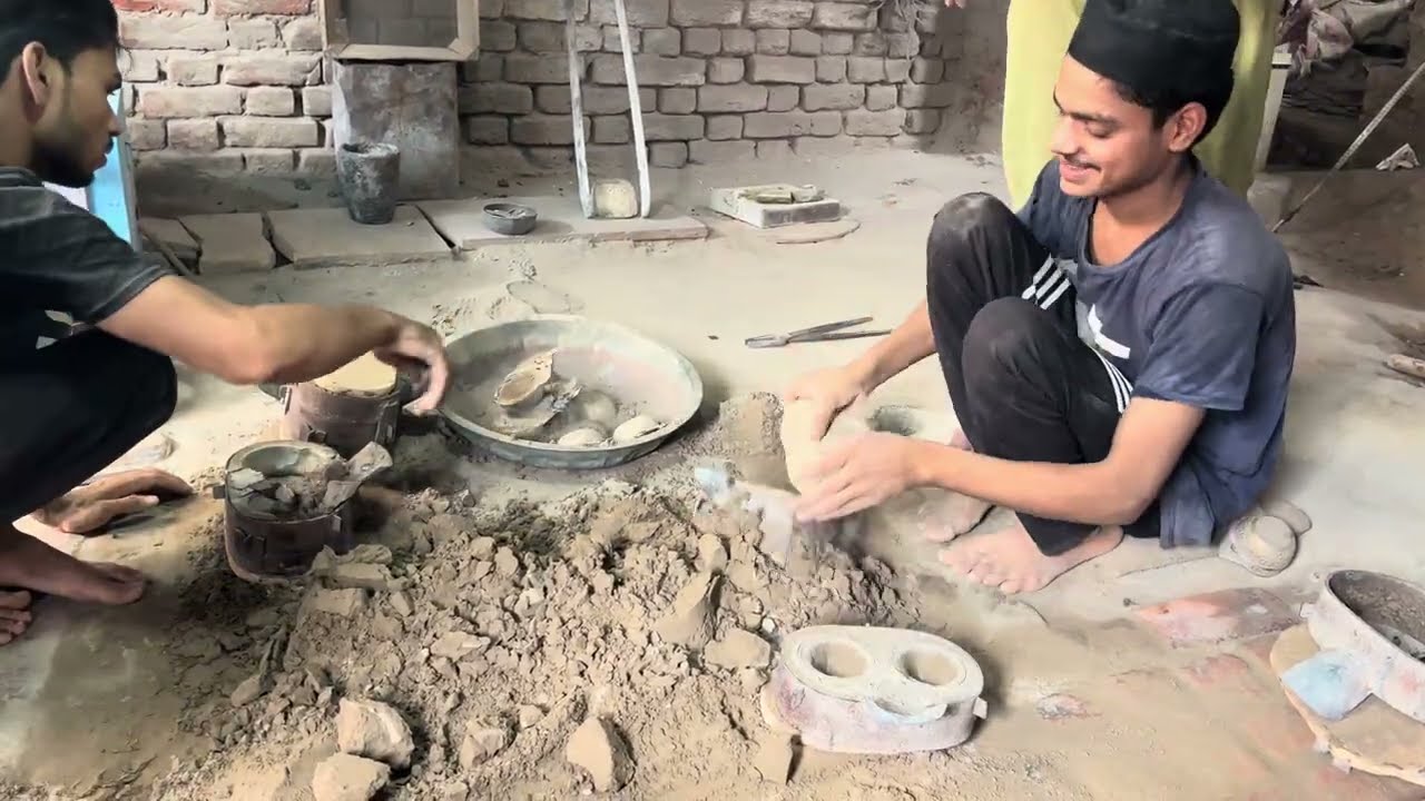 Brass casting manufacturing Moradabad #brass #petal #india #moradabad #hardwork #brassitems #casting