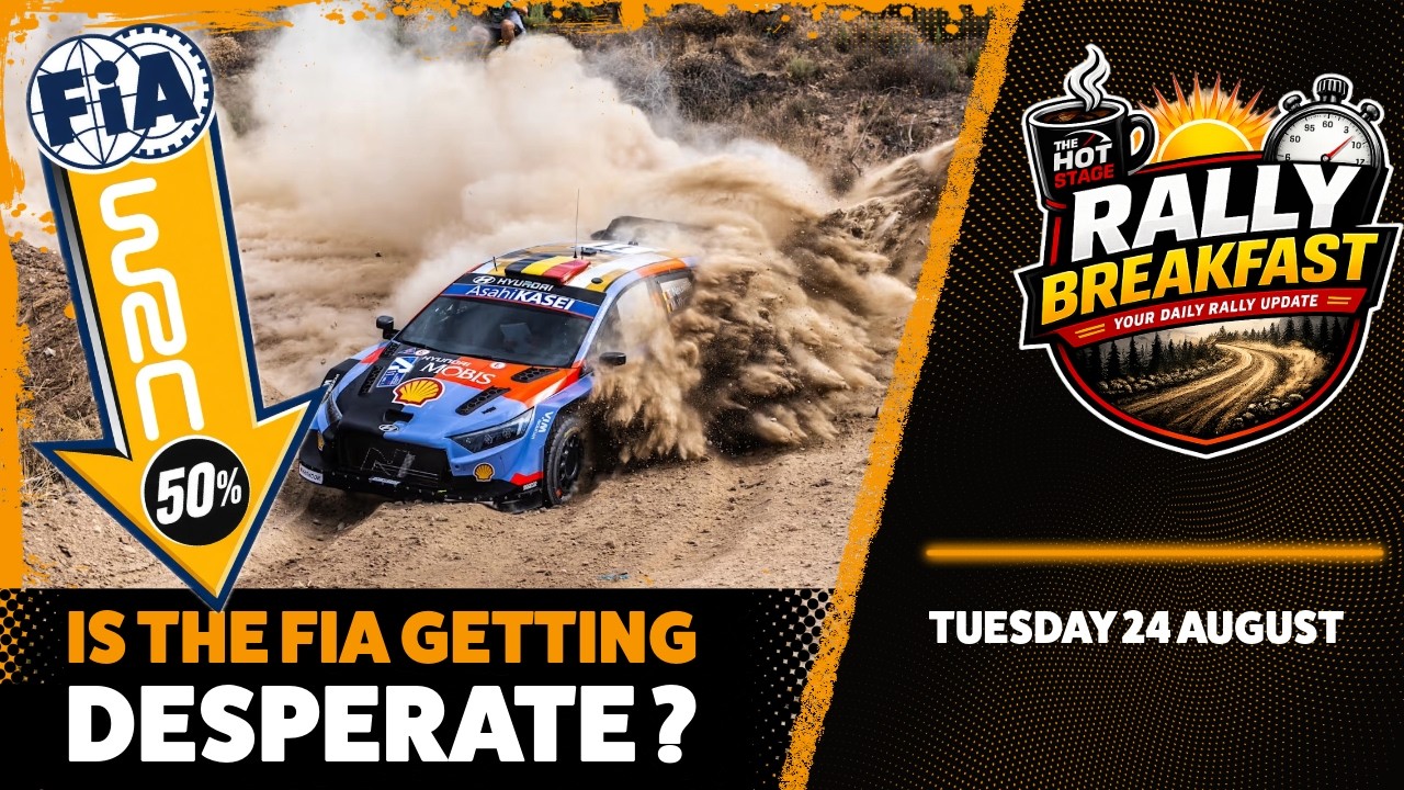 FIA SLASHES WRC COSTS by 50% to Attract Manufacturers! | Rally Breakfast #7