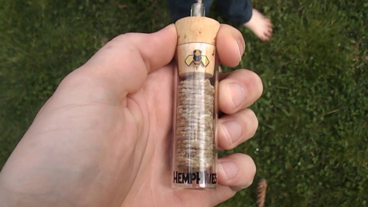HempHives Hemp Wick & Hemp Wick Dispeneser