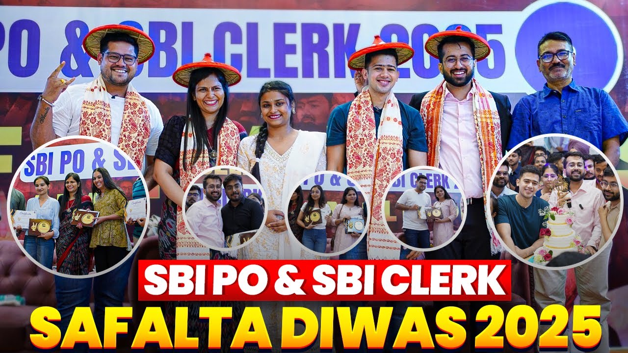 Safalta Diwas 2025 | SBI PO & SBI Clerk 2024-25🎂 | Celebrating Success With Students | Yes Officer