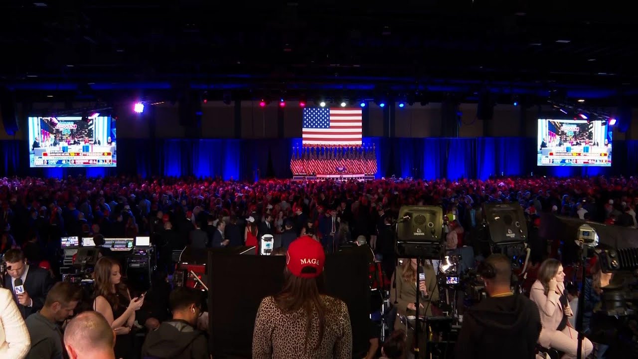 Trump victory speech part 1