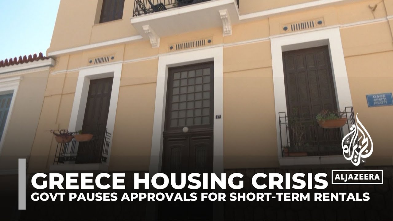 Greece housing crisis: Government pauses approvals for short-term rentals