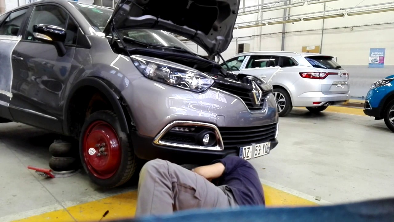 Tuto démontage pare-choc AV + phare AV Renault Captur / disassembly front bumper Renault Captur