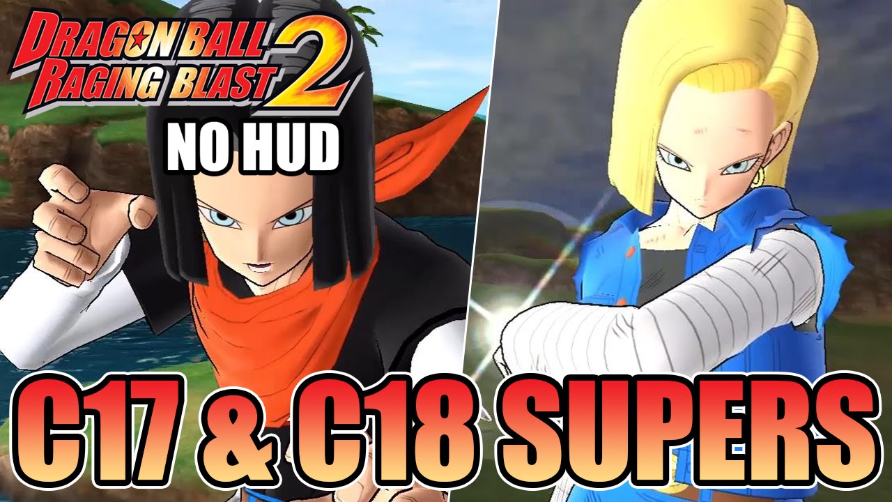 DBZ RB2 Movesets [NO HUD] - Android #17 & #18