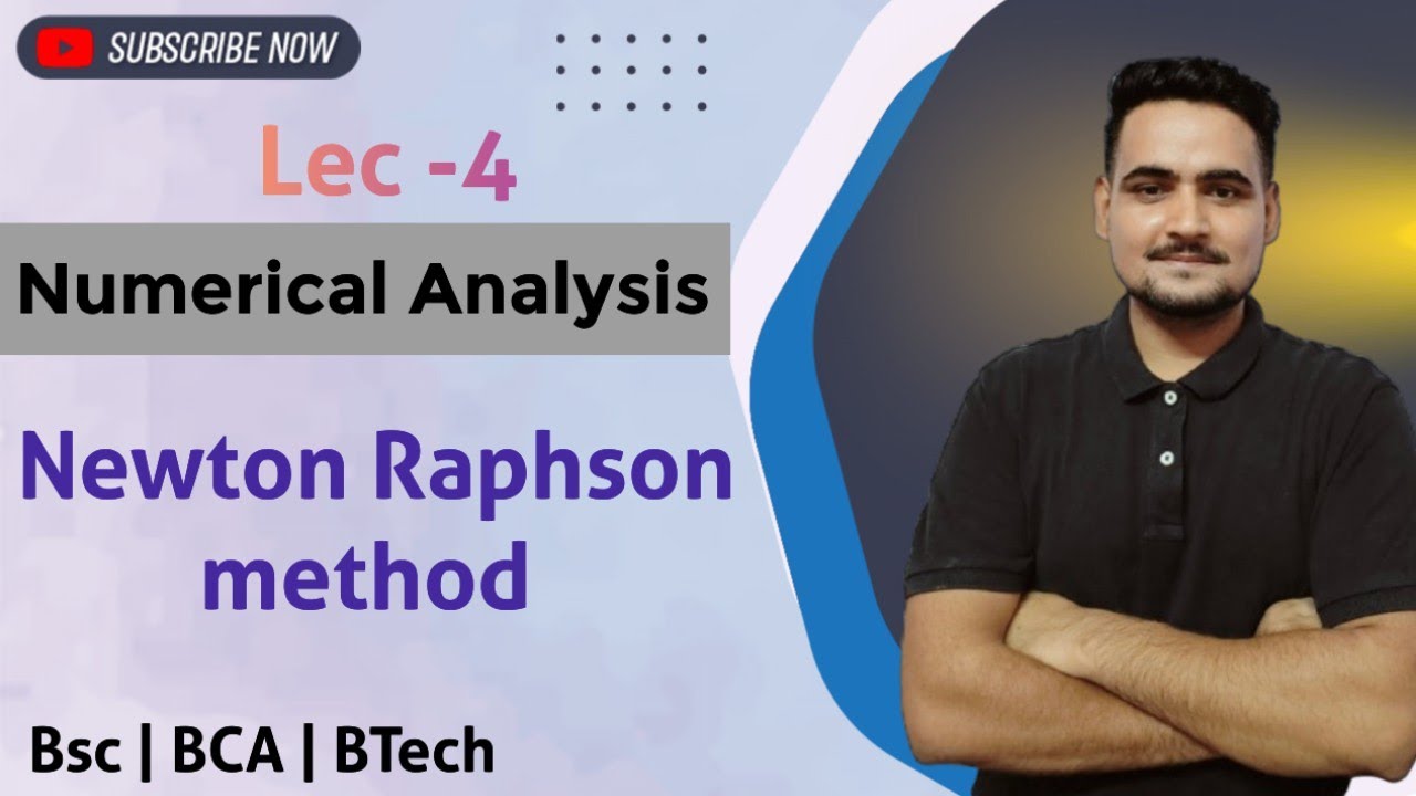 Newton Raphson method | Numerical analysis | Bsc | Bca | Engineering mathematics| Kumaun university