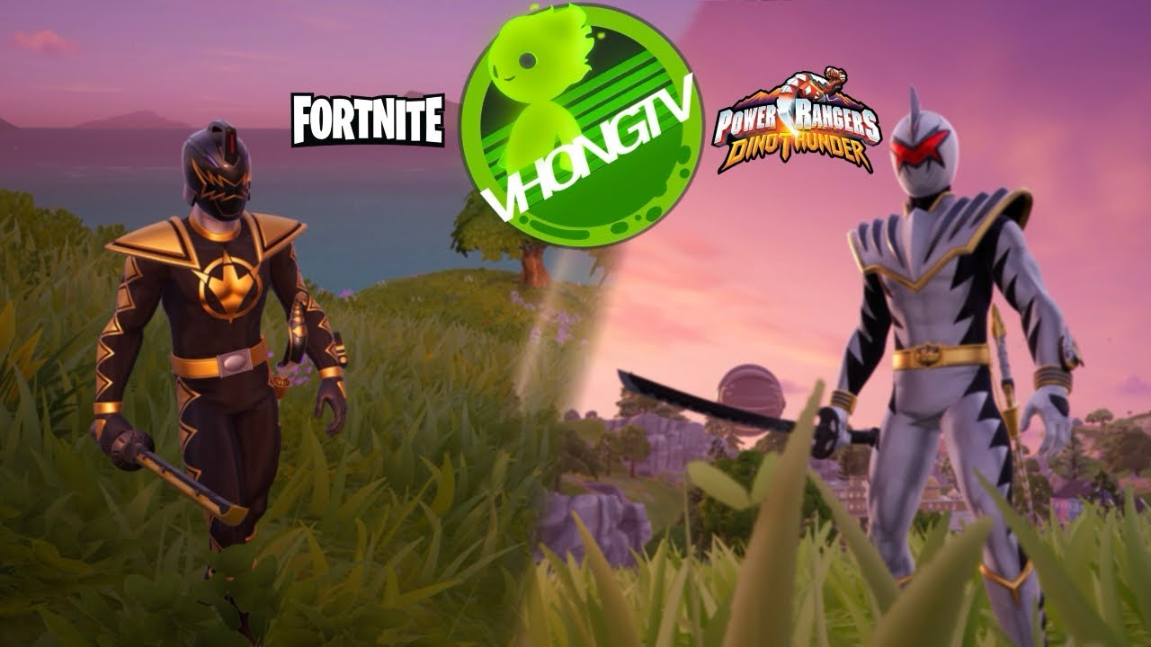 FORTNITE BATTLE ROYALE SOLO POWER RANGERS DINO THUNDER GAMEPLAY