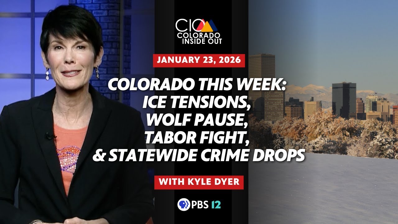 Colorado This Week: ICE Tensions, Wolf Pause, TABOR Fight, Statewide Crime Drops | Jan. 23, 2026