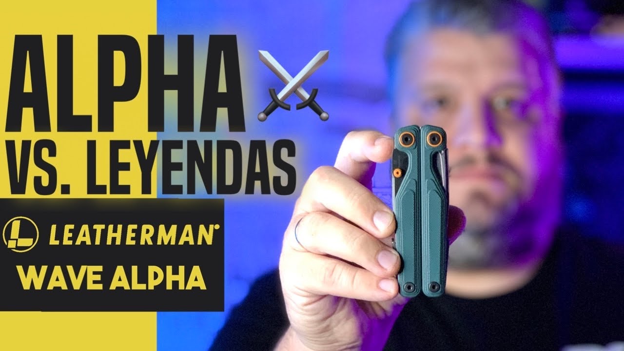 LEATHERMAN WAVE ALPHA 🔧 La evolución real de la WAVE+ y la CHARGE Tti+ | Review EDC4K