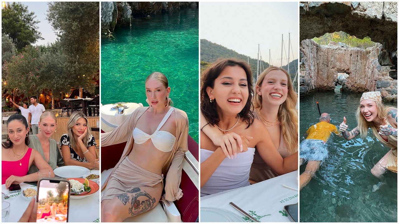 5 INFLUENCER TEKNE TATİLİ | Kız kıza 🥰