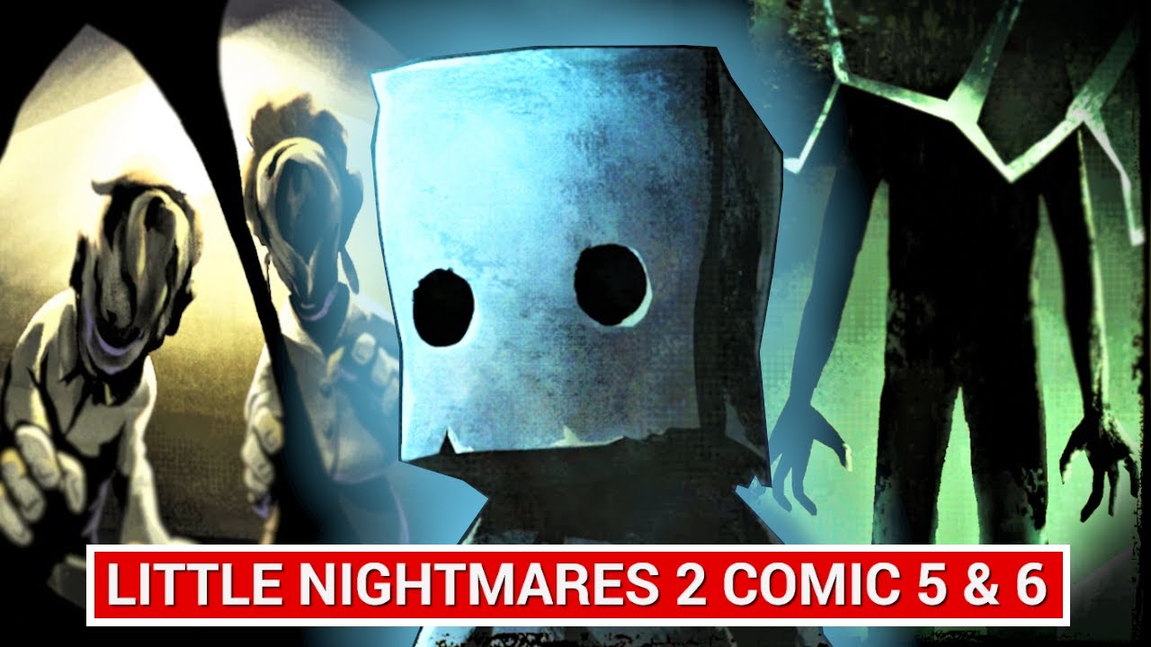 Monos Origins Revealed? || Little Nightmares 2 - Comics 5 & 6 (Reaction / Reading)