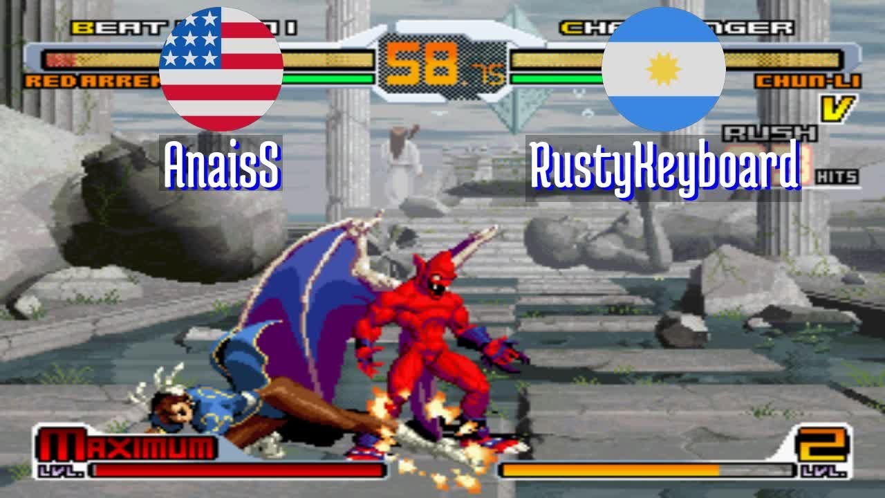 FT5 @svcsplus: AnaisS (US) vs RustyKeyboard (AR) [SNK vs Capcom svc Fightcade] Mar 5