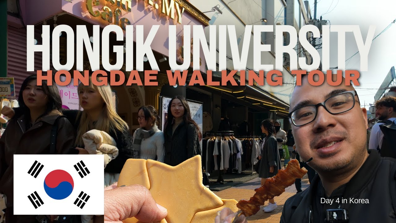 Hongdae Walking Tour at Hongik University