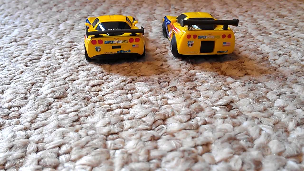 Disney Pixar Cars Jeff Gorvette Corvette Diecast WGP & Stunt Racer Cars