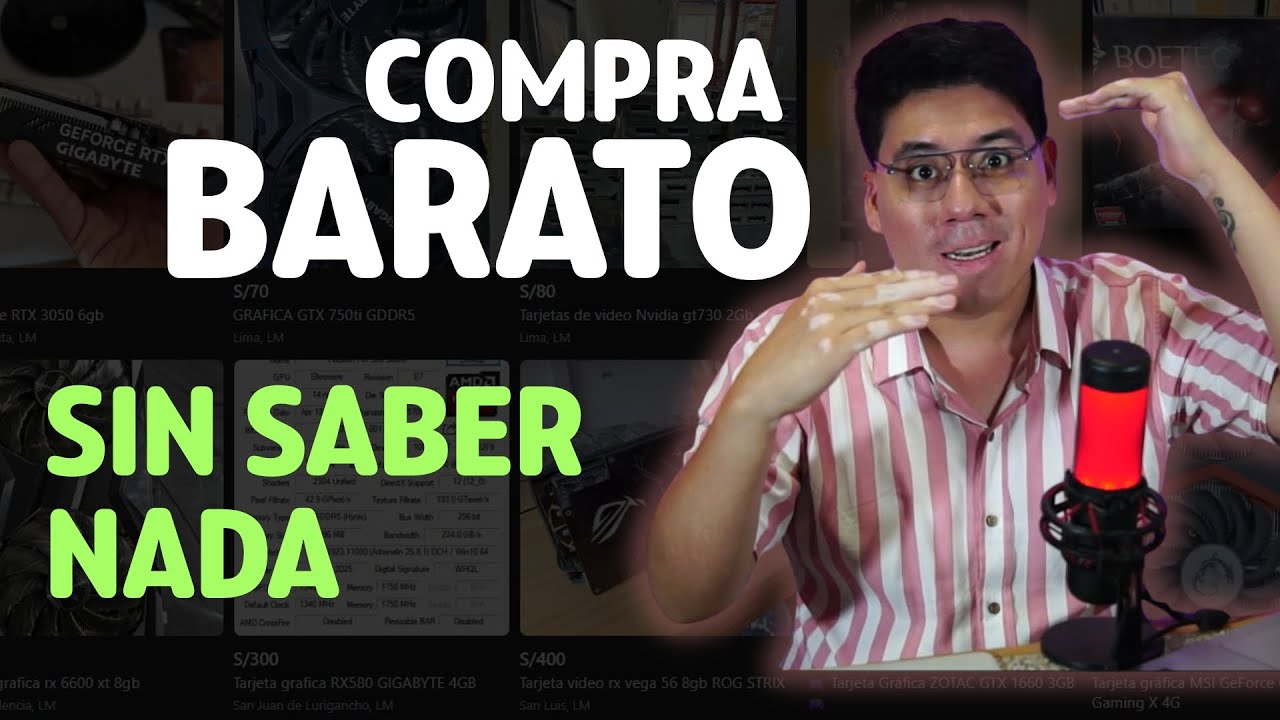 Cómo comprar piezas de PC baratas (Aunque no sepas NADA de hardware)