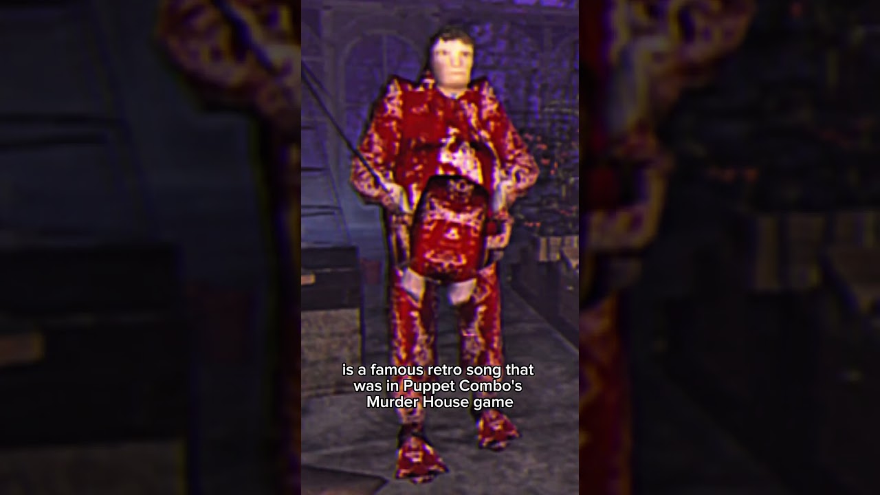 THIS FAMOUS SONG IS IN MURDER HOUSE? #puppetcombo #horrorgame #shorts