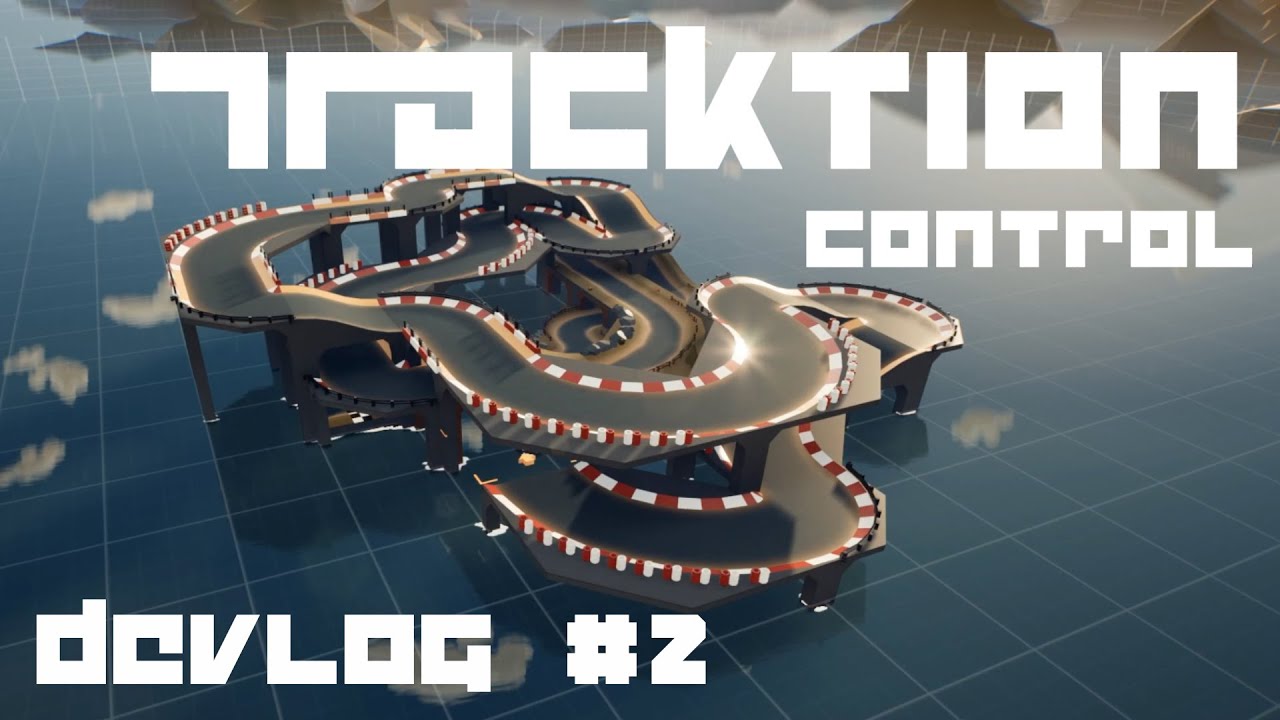 I made a Track editor for my racing game - Devlog #2 - Tracktion Control