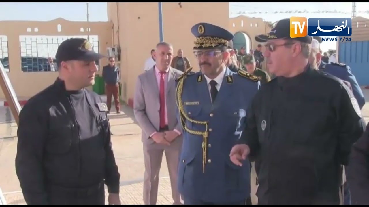 غرداية / المدير العام للأمن الوطني يشرف علي تدشين وحدتين عملياتين