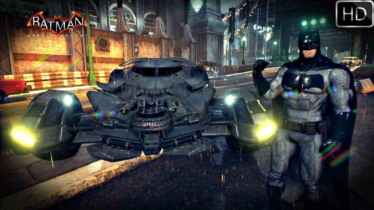 Batman Arkham Knight: Batman v Superman DLC Free Roam Gameplay HD