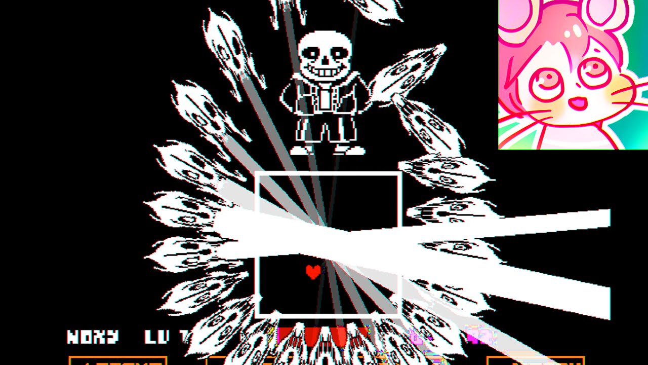 【アンダーテール】サンズ(Sans)ボス戦(虐殺＆Gルート) 【Undertale】