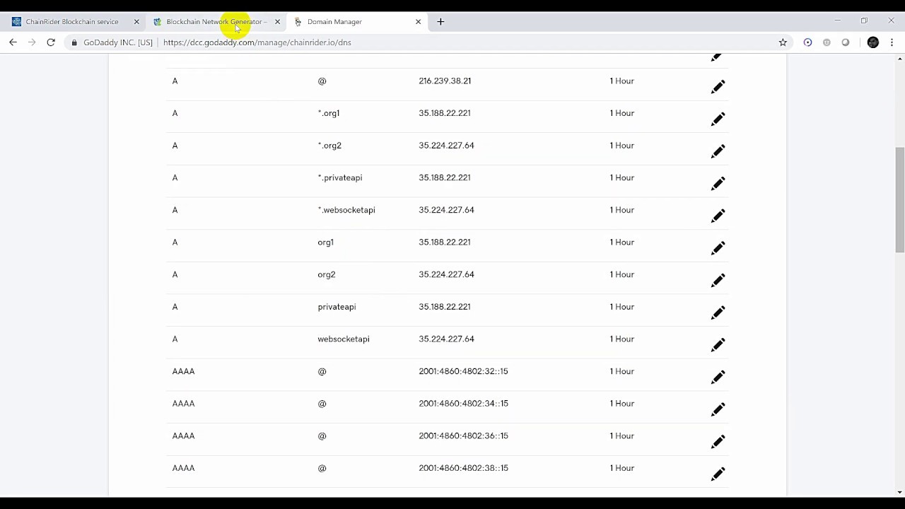 ChainRider Tutorial 2 - Deploy Hyperledger Fabric network configuration
