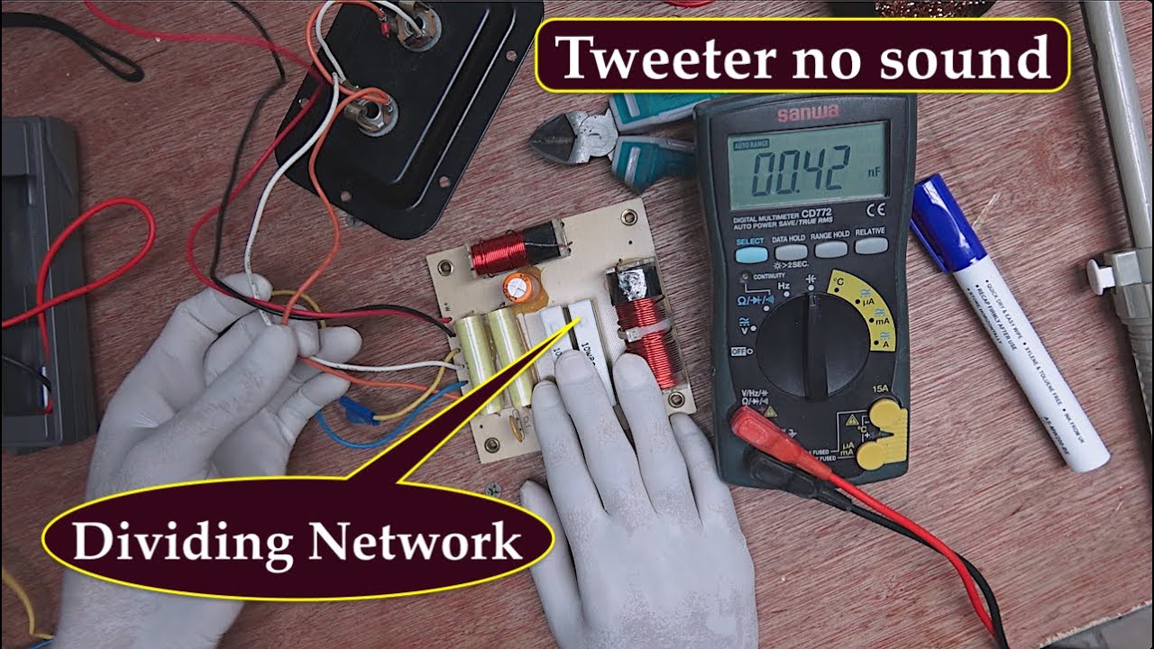 Dividing network repair for speaker