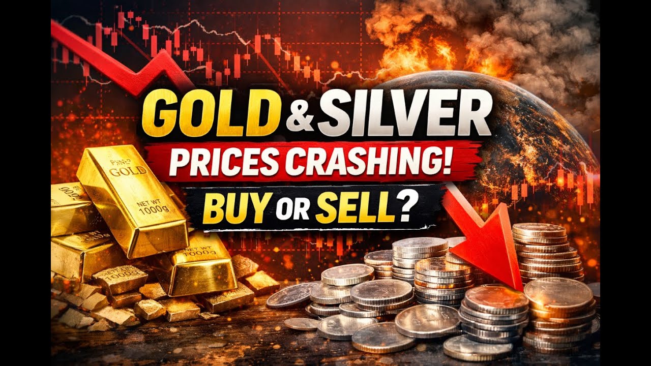 Gold and Silver Prices Are Crashing Worldwide Should You Buy or Sell?