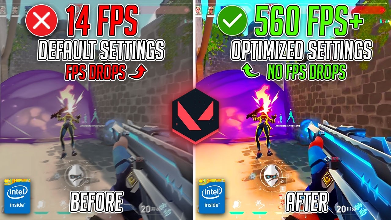 Valorant Act 3 - BEST PC Settings to FIX FPS Drops, Lags, Stutter & Input Delay on ANY PC 📈