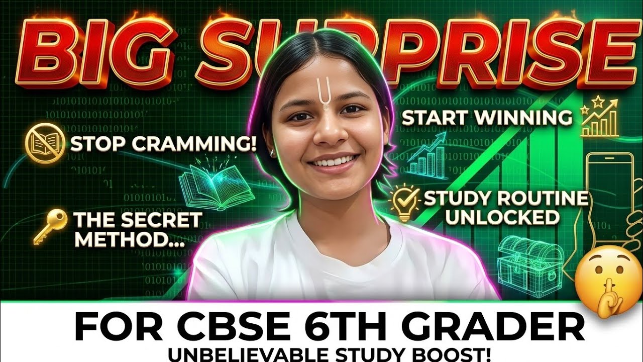 Skip and regret!!! #class6th || Something is coming|| #studytips  #surprise #trending 