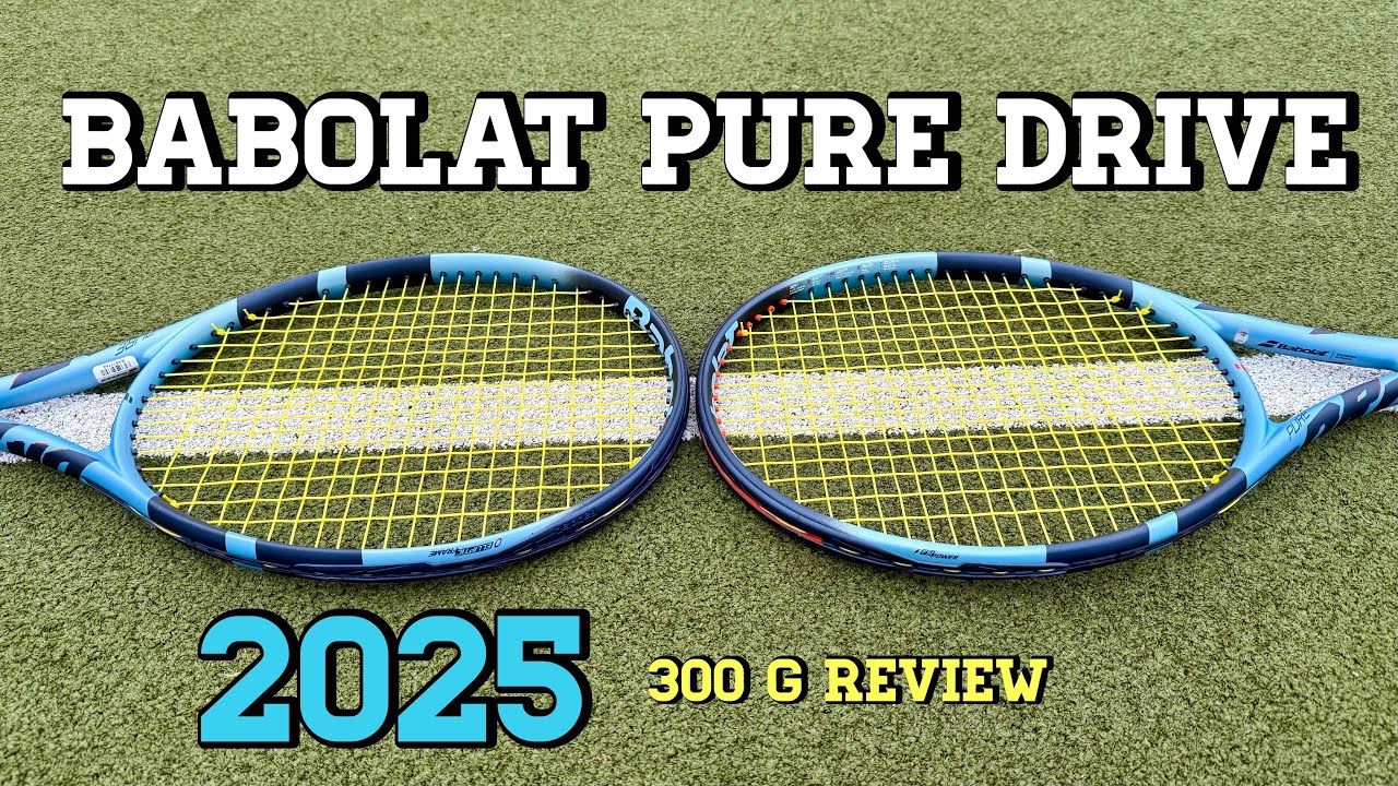 Теннисная ракетка Babolat Pure Drive 2025 (300 г) / Обзор ракетки
