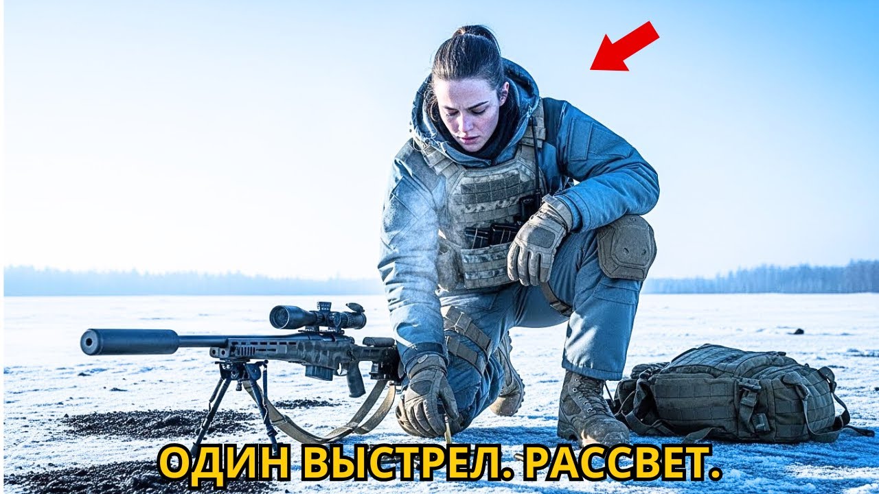 Они сожгли её склад — но на рассвете женский снайпер ответила одним идеальным выстрелом