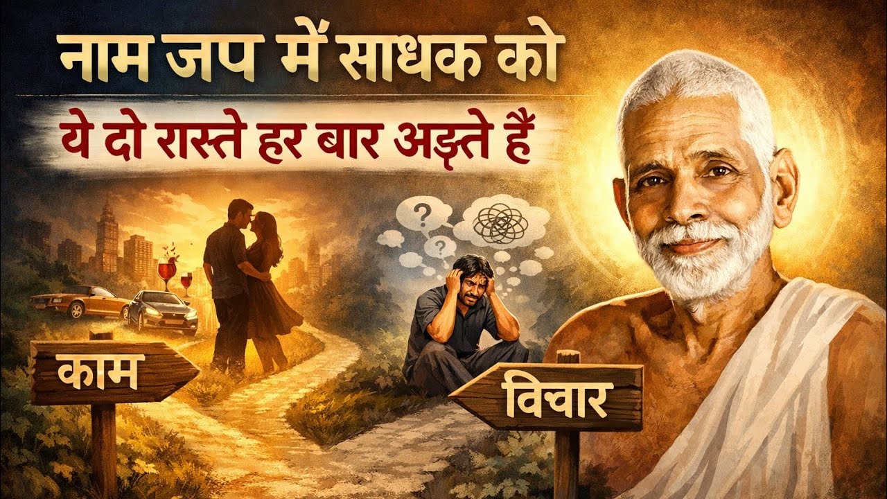 नाम जप की सबसे बड़ी परीक्षा: काम और विचार | श्री रमण महर्षि।।