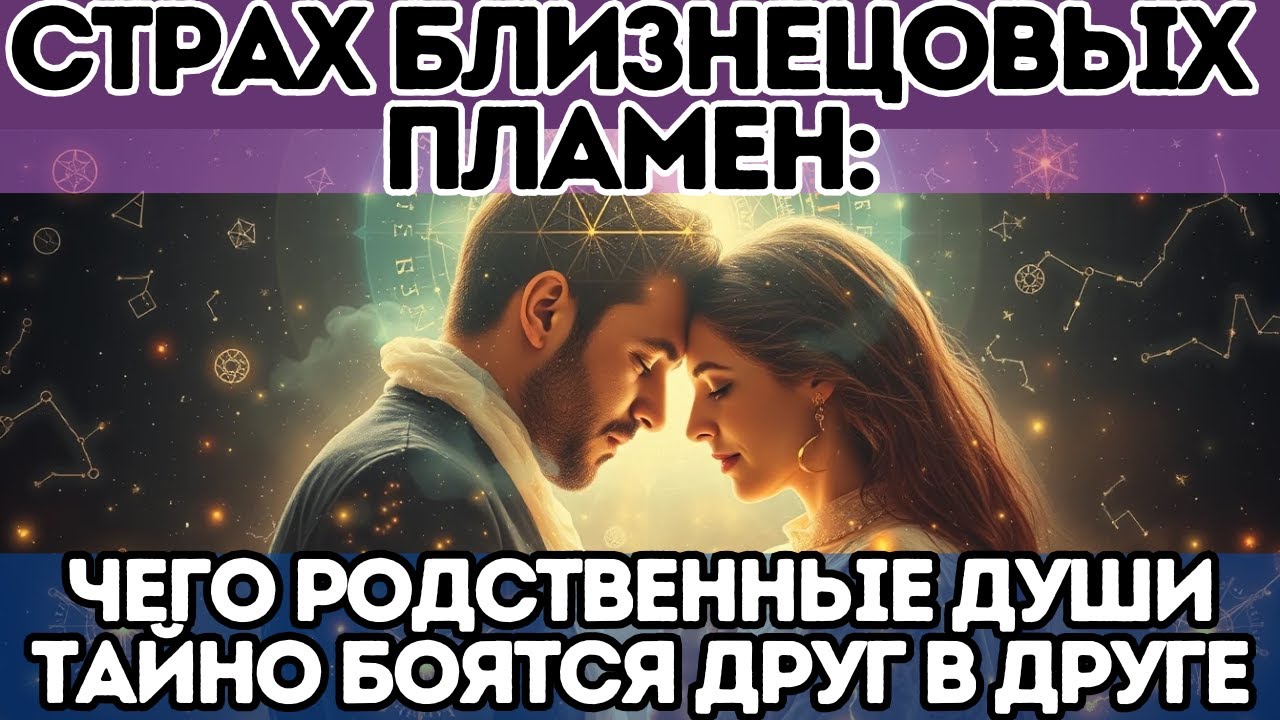 Страх близнецовых пламен: чего родственные души тайно боятся друг в друге