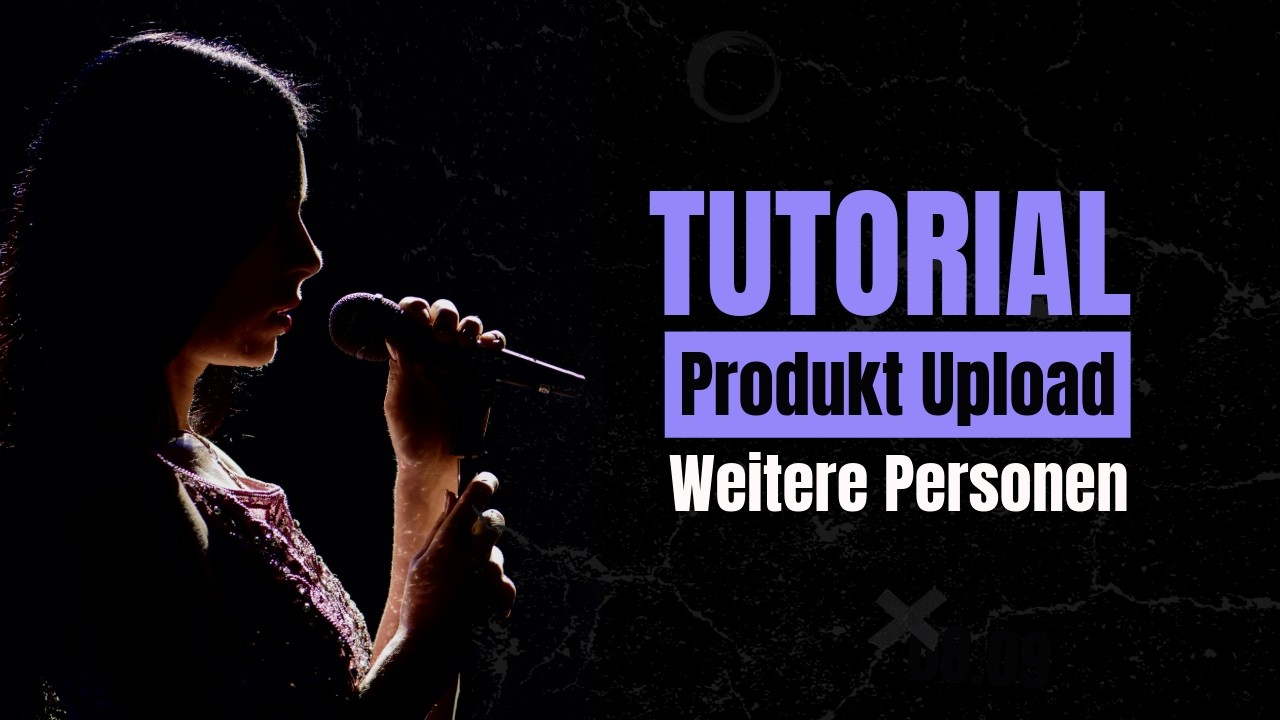 Mitwirkende Personen | Produkt Upload
