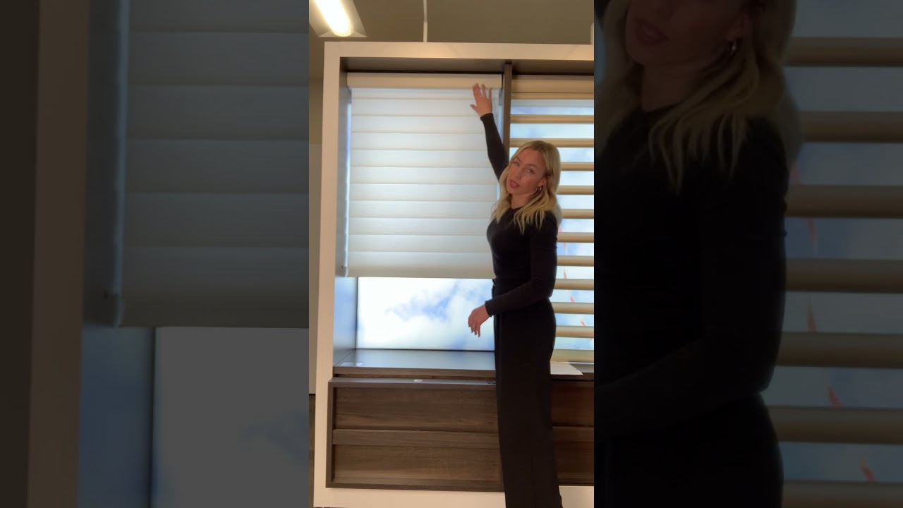 Silhouette Privacy Sheer Shadings with PowerView Automation by Hunter Douglas